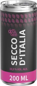 Secco, 200 ml (Pfandfrei, Export) als Werbeartikel