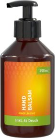 Handbalsam Ringelblume - Aloe Vera, 250 ml, Body Label (R-PET) als Werbeartikel