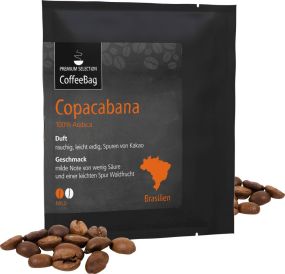 CoffeeBag - Copacabana (Mild) - Premium Selection als Werbeartikel