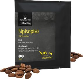 CoffeeBag - Sipisopiso (Mild) - Premium Selection als Werbeartikel