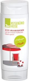 DuoPack Sonnenmilch LSF 50 (sens.) + Handreinigungsgel (2 x 50 ml), BL als Werbeartikel