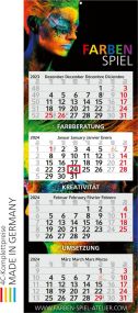 4-Monatswandkalender Profil 4 als Werbeartikel