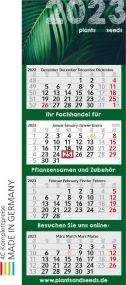 4-Monatswandkalender Profil 4 Recycling als Werbeartikel