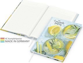 Notizbuch Note-Book A4, Recycling, inkl. 4C-Digital Druck als Werbeartikel