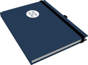 Schreibblock DIN A4/A5 mit Hardcover, inkl. Druck als Werbeartikel