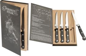 4er Steakmesser-Set London als Werbeartikel