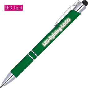 LED-Kugelschreiber World als Werbeartikel