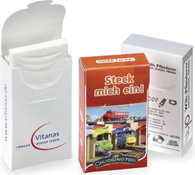 Taschentücher VitaSoft® 10 mit 4c Druck als Werbeartikel