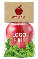 LogoFrucht Apfel als Werbeartikel