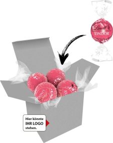 Color Lindor Box - Erdbeer-Sahne als Werbeartikel
