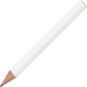 Mini Bleistift rund, farbig lackiert als Werbeartikel