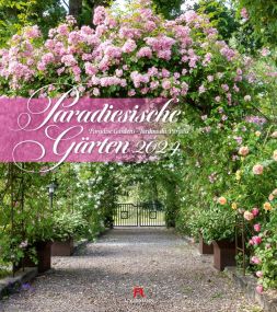 Kalender Paradiesische Gärten 2023 als Werbeartikel