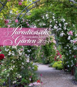 Kalender Paradiesische Gärten 2023 als Werbeartikel