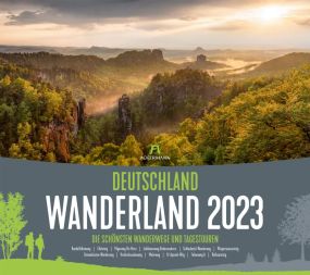 Kalender Deutschland Wanderland 2021 als Werbeartikel