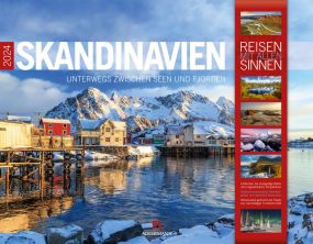 Kalender Skandinavien 2023 als Werbeartikel