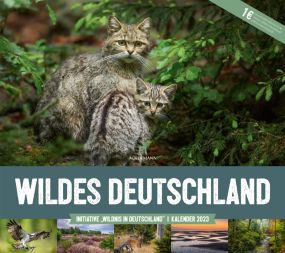 Kalender Wildes Deutschland 2023 als Werbeartikel