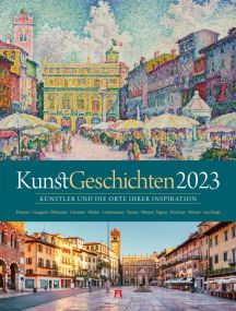 Kalender KunstGeschichten 2021 als Werbeartikel