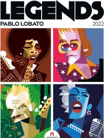 Kalender Legends - Pablo Lobato 2021 als Werbeartikel
