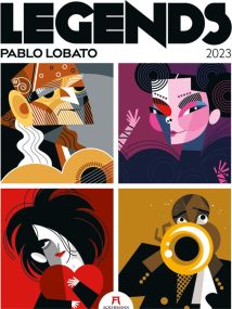 Kalender Legends - Pablo Lobato 2021 als Werbeartikel