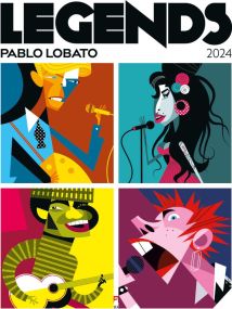 Kalender Legends - Pablo Lobato 2023 als Werbeartikel