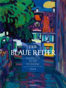 Kalender Der Blaue Reiter 2023 als Werbeartikel
