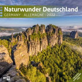Kalender Naturwunder Deutschland 2021 als Werbeartikel