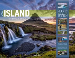 Kalender Island 2021 als Werbeartikel