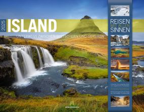Kalender Island 2023 als Werbeartikel