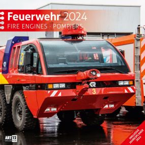 Kalender Feuerwehr 2023, 30x30 cm als Werbeartikel