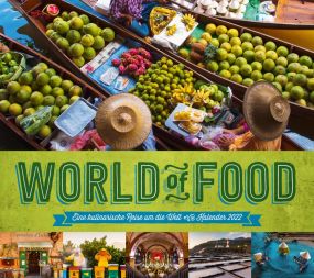 Kalender World of Food 2021 als Werbeartikel