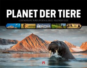 Kalender Planet der Tiere 2021 als Werbeartikel