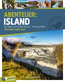 Kalender Island - Wochenplaner 2023 als Werbeartikel