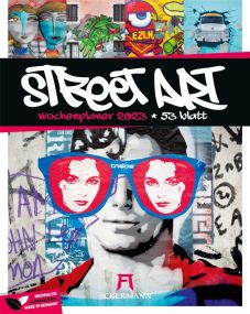 Kalender Street Art - Wochenplaner 2023 als Werbeartikel
