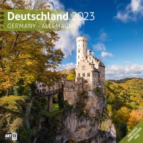 Kalender Deutschland 2023, 30x30 cm als Werbeartikel