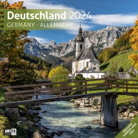 Kalender Deutschland 2023, 30x30 cm als Werbeartikel