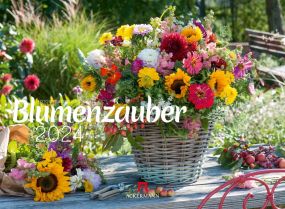Kalender Blumenzauber 2024 als Werbeartikel