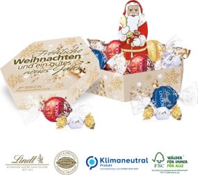 Süße Präsentbox Weihnachten Maxi als Werbeartikel