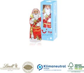 Weihnachtsmann von Lindt, 10 g als Werbeartikel