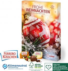 Adventskalender Ferrero Küsschen als Werbeartikel