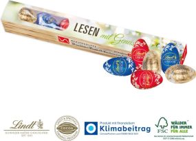 Eier-Parade Schokoladen-Eier von Lindt - inkl. Digitaldruck als Werbeartikel
