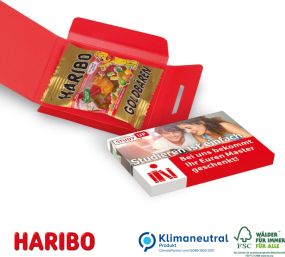 Haribo Fruchtgummi-Briefchen, Express als Werbeartikel