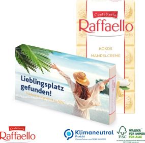 Raffaello Tafel, Klimaneutral, FSC® als Werbeartikel