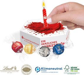 Jubiläums- & Geburtstags-Box, Klimaneutral, FSC® als Werbeartikel