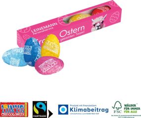 Eier-Parade mit Tony´s Schokolade - inkl. Digitaldruck als Werbeartikel