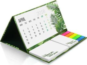 Tischkalender zum Aufstellen Basic als Werbeartikel