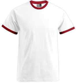 Promodoro Herren T-Shirt Contrast als Werbeartikel