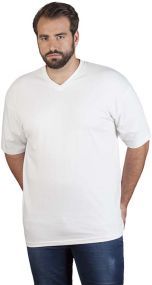 Promodoro Premium T-Shirt mit V-Ausschnitt als Werbeartikel