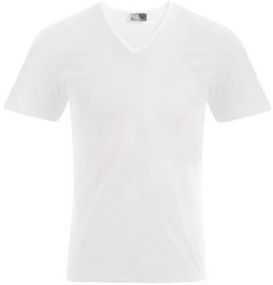 Promodoro Herren T-Shirt Slim Fit mit V-Ausschnitt als Werbeartikel