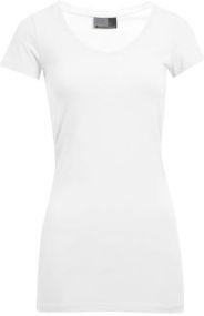 Promodoro Damen T-Shirt Slim Fit Lang als Werbeartikel
