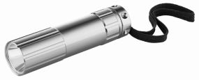 LED MegaBeam Taschenlampe Eco Turbo 3W Metmaxx® als Werbeartikel